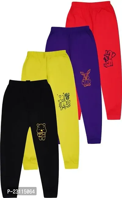 Track Pant For Boys  Girls (Multicolor, Pack of 4)