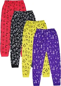 Track Pant Printed For Baby Boys  Baby Girls (Multicolor, Pack of 4)-thumb2