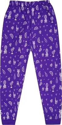 Track Pant Printed For Baby Boys  Baby Girls (Multicolor, Pack of 4)-thumb1