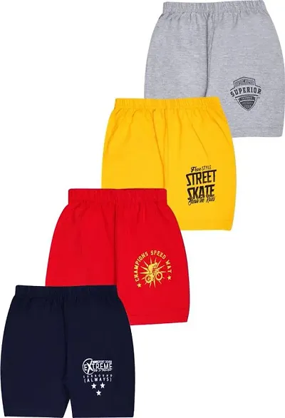 shorts for boys (Pack of 4)