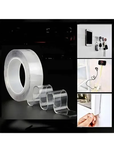 3 Meter Multipurpose Double Sided Adhesive Silicone Tape