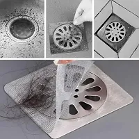 Drain Mesh Stickers Disposable Shower Drain Hair Catcher,-thumb2