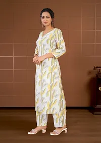 Stylish Multicoloured Cotton Blend Kurta Bottom Set For Women-thumb4