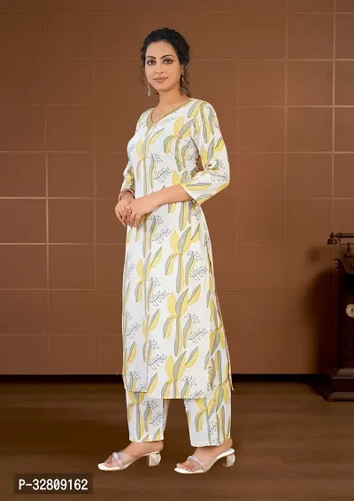 Stylish Multicoloured Cotton Blend Kurta Bottom Set For Women-thumb5