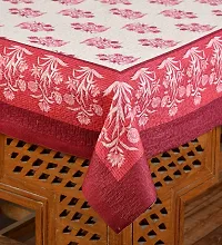 KREEVA Table Cloth ;Harmony (RED); RECTAGULAR; 8 Seater-thumb2