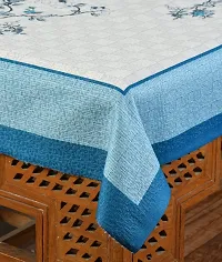 KREEVA Table Cloth ;Harmony (Blue); Rectangular; 8 Seater-thumb2