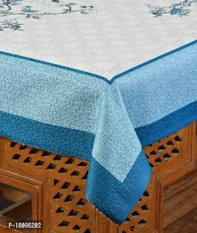 KREEVA Table Cloth ;Harmony (Blue); Rectangular; 8 Seater-thumb3