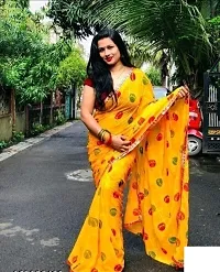 Matka Foil Georgeete Bollywood Fancy Saree-thumb2