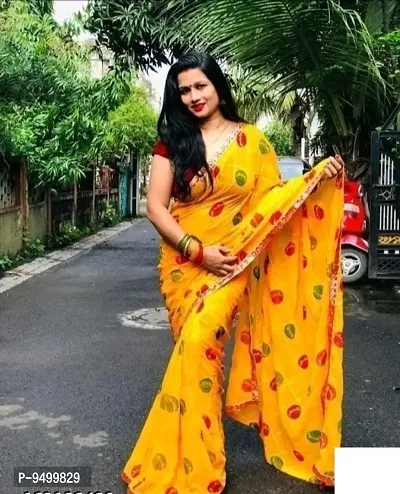 Matka Foil Georgeete Bollywood Fancy Saree-thumb3