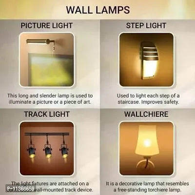 Glow Royal Fancy Decorative Wall Lamp Light with Unique Stylish Fitting and All Fitting & Fixture-thumb4