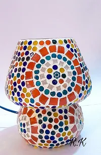 RK Lighting House Mashroom Dome Shaped B22 Holder Table Lamp (Multicolour)-thumb4