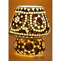 RK Lighting House Table Lamp, Mashroom , Dome Shapped B22 Holder Table lamp (Brown, 4)-thumb3