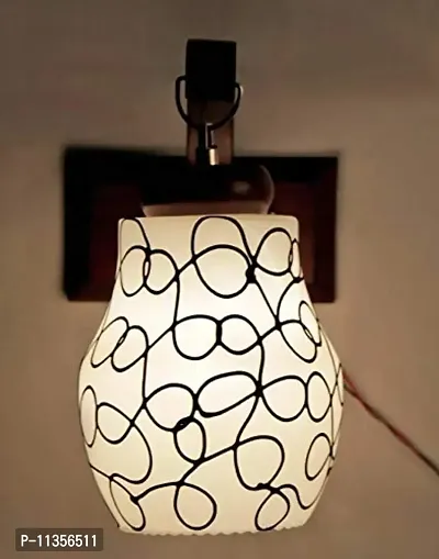 Rk Lighting House Wooden Wall Light/Wall Hanging Lamp for Bedroom, Living Room, Home Decoraction-thumb2