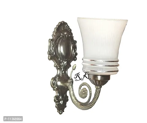 ONECYA Royal Fancy Uplight Antique Bronze ,Wall Lamp White-thumb3