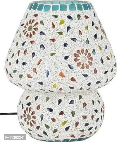 RK Lighting House Table Lamp, Mashroom , Dome Shapped B22 Holder Table lamp (White g, 4)-thumb4