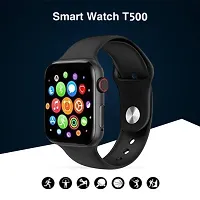 Smart Watches  T500 Smartwatch Touch Screen Smart Fitness Band Watch with Heart Rate Activity Tracker Waterproof Body  Smart Watch(Black) Name:  T500 Smartwatch Touch Screen Smart Fitne-thumb1