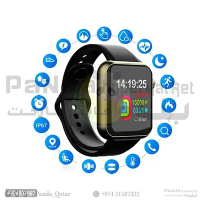 T500 Smartwatch Touch Screen Smart Fitness Band Watch with Heart Rate Activity Tracker Waterproof-thumb2