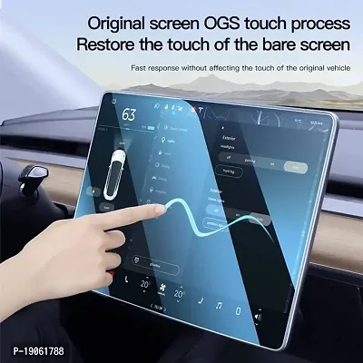 ROYALTECH Android Car Accessories Navigation or Music System (Stereo) Touch Screen Guard (Seltos 10.25inch)-thumb5