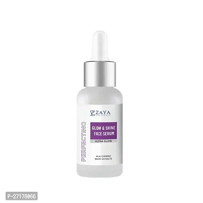 ZAYA GLOW   SHINE FACE SERUM FOR ULTRA GLOWING SKIN WITH ESSENTIAL AHA, GINSENG EXTRACT, BERRY EXTRACT  30 ML
