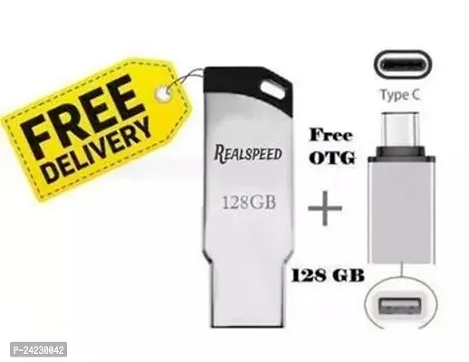 128 GB Pen Drive 128GB Pendrive High Speed 128 GB Flash Storage Pen Drive For Laptop And Computers-thumb0