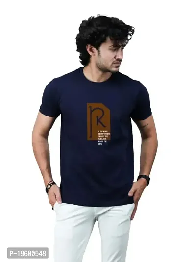 Madilyn Men's Regular Fit T-Shirt Printed-thumb0