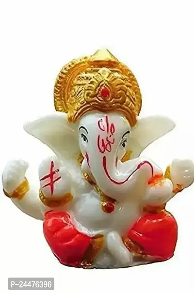 Aarav Associates Ganesha Statue For Home Temple Decoration Ganesh Idol For Car Dashboard-thumb0