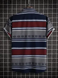Stylish Lycra Short Sleeve Shirt For Men-thumb1