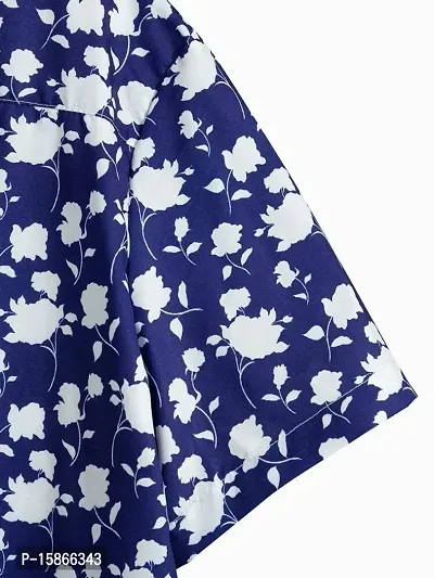 Trendy Lycra Printed Short Sleeves Casual Shirt For Men-thumb4