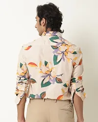 Fancy Lycra Printed Casual Shirts For Men-thumb1