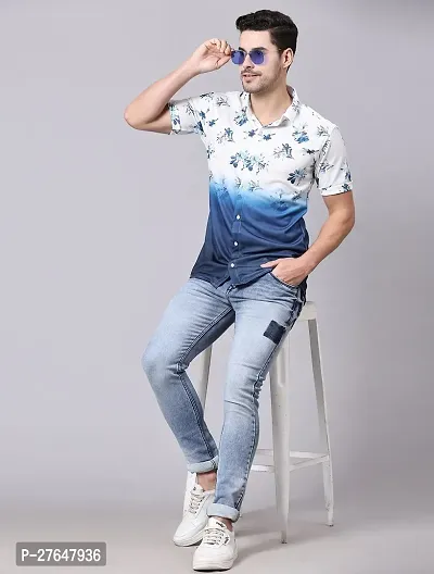 Men Regular Fit Printed Casual Shirt-thumb2