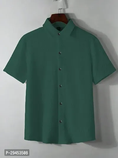 Fancy Cotton Solid Casual Shirts For Men