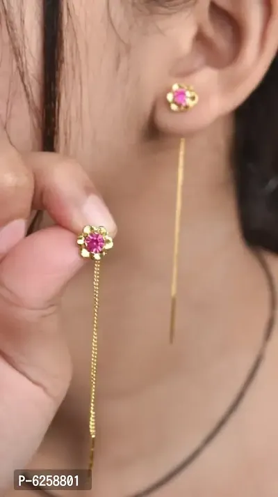 Beautiful Bronze Earring for Women-thumb0