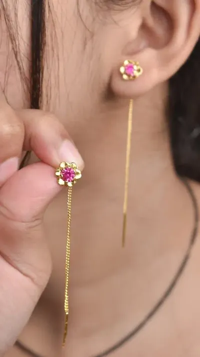 Beautiful Gorgeous Earrings (Sui Dhaga)