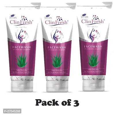 Clinfresh Facewash Men's Pack of 3-thumb0