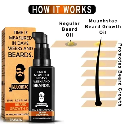 Muuchstac Herbal Beard Growth Oil for Men (60 ml)-thumb4