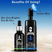 Muuchstac Skin Lightening Oil (30 ml) with Ocean Foam Face Wash - Inbuilt Brush (100 ml)-thumb2