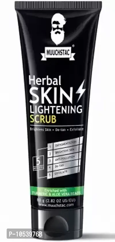 Muuchstac Herbal Skin Lightening  Scrub (80 g)-thumb0