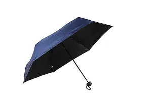 SHREE HANS FASHION Home and Kitchen Studio UV Protection tablet umbrella capsule umbrella For Rain Windproof  Sun Protection Features, 4 Folding Compact Capsule Case For Men Women Kids (Navy Blue)-thumb4