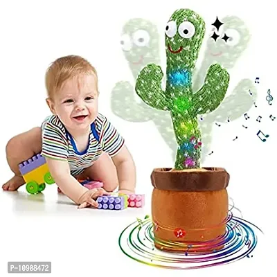 Home  Kitchen Studio Dancing Cactus Toy with USB,Wriggle Singing Recording Repeat What You Say Funny Educati-thumb0