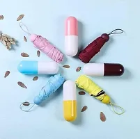 Portable Mini Umbrella for Women Pocket Umbrella for Men Capsule Umbrella for Kids Bottle Umbrella for Sun Protection Sun Umbrella for Women Big Umbrella for Rain multicolor-thumb1