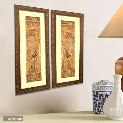 The Achaemenid Soldier Embossed Foil Wall Painting-thumb3