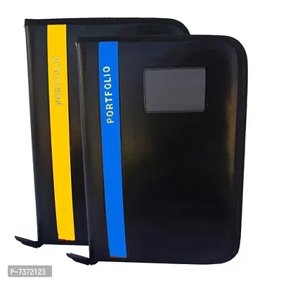 Essential PU Leather Office Documents File Folder Set Of 2-thumb0