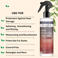 FLAZIA ALOEVERA HEAT Protection Spray With Keratin For Hair Straightening  Smoothing Hair Spray Pack of 2 (400 ml)-thumb4