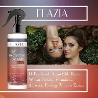 FLAZIA ALOEVERA HEAT Protection Spray With Keratin For Hair Straightening  Smoothing Hair Spray Pack of 2 (400 ml)-thumb1
