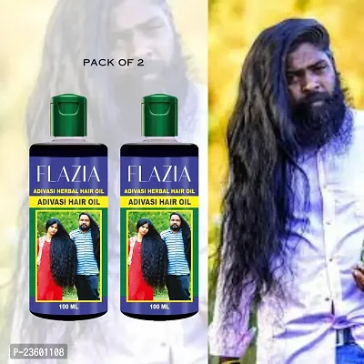 FLAZIA Adivasi Neelambari hair care Adivasi Best hair growth oil 100ML (Pack of 2) Hair Oil  (200 ml)