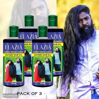 FLAZIA Adivasi Neelambari hair care Adivasi Best hair growth oil 100ML (Pack of 4) Hair Oil  (400 ml)