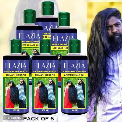FLAZIA Adivasi Neelambari hair care Adivasi Best hair growth oil 100ML (Pack of 6) Hair Oil  (600 ml)-thumb0