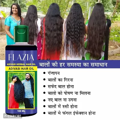 FLAZIA Adivasi Neelambari hair care Adivasi Best hair growth oil 100ML (Pack of 6) Hair Oil  (600 ml)-thumb5