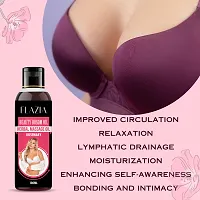 FLAZIA Herbal Ayurvedic Breast Growth Massage Oil and Bosom Oil  For Women - 100ml| Pack of 3-thumb4