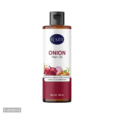 FLAZIA Premium Red Onion Hair Growth Hair oil 100ML Pack of 1